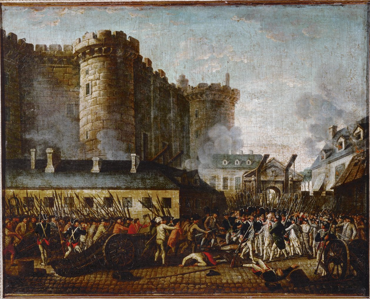 La prise de la Bastille ... - French School