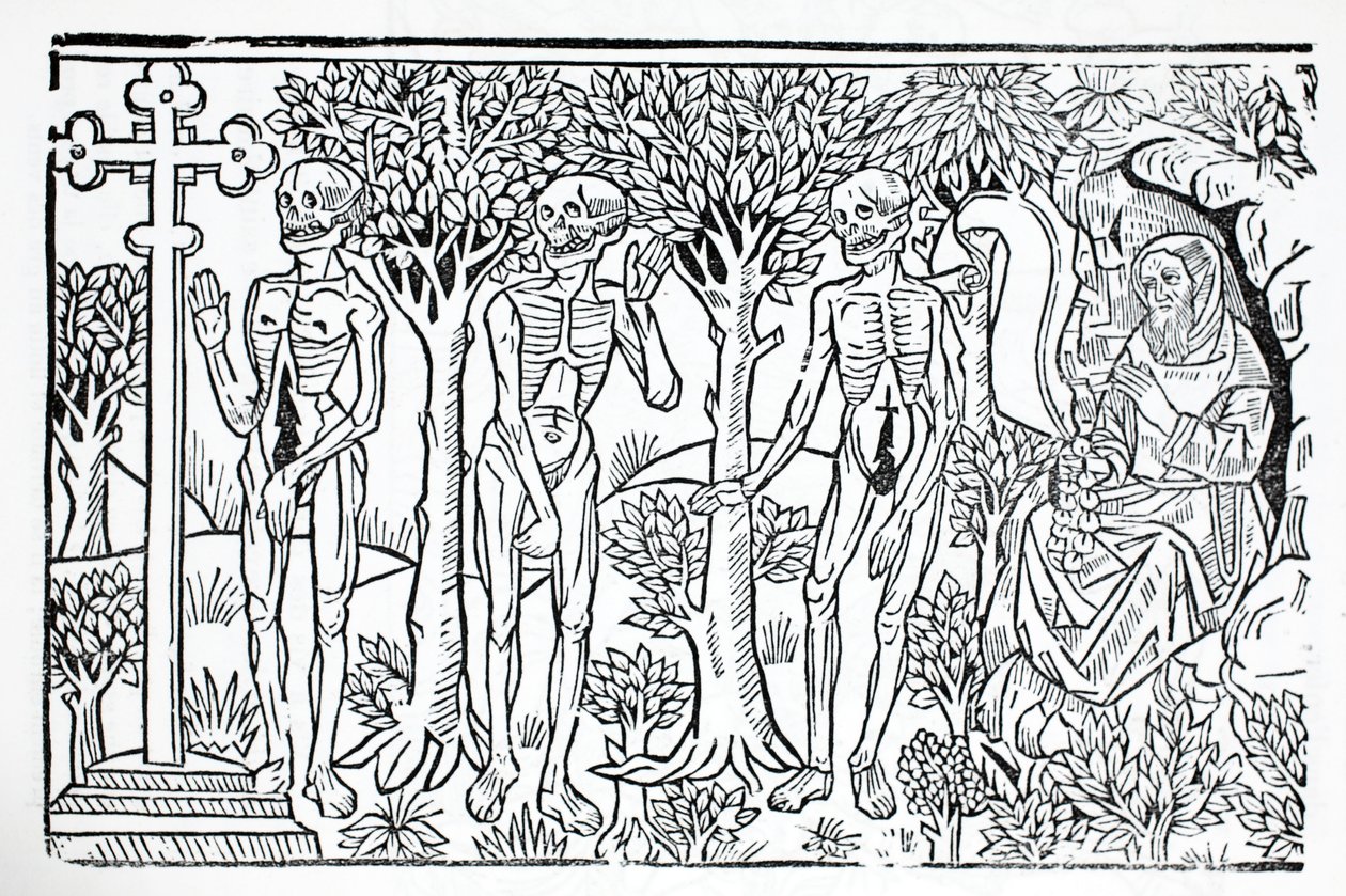 Les trois morts - French School