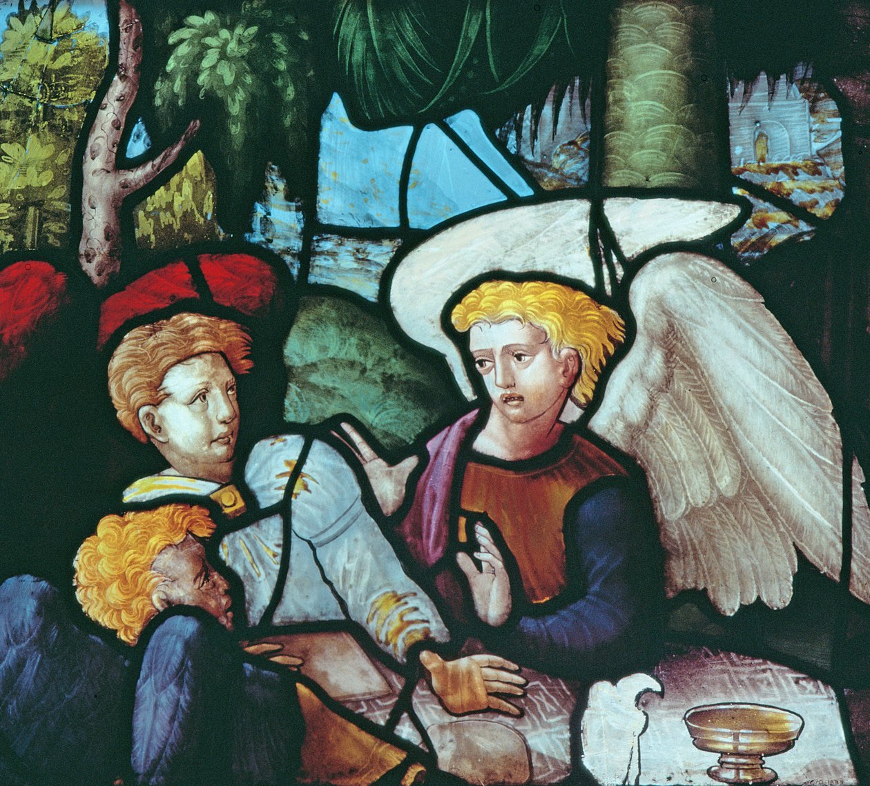 Trois anges, première moitié du 16ème siècle - French School