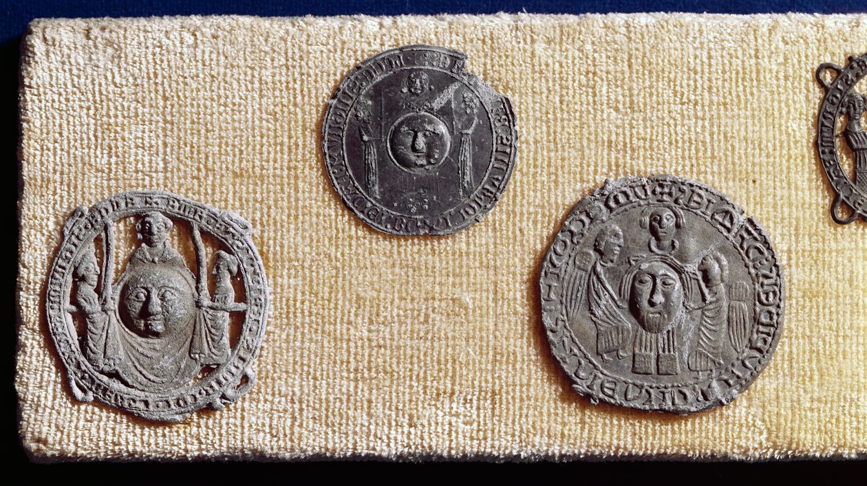 Trois plaques de pèlerinage de Saint Jean d