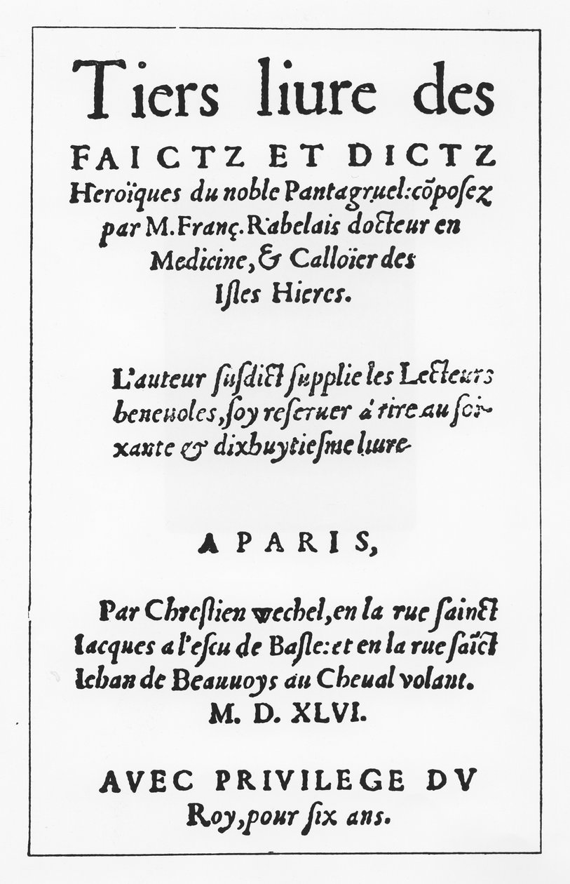Page de titre de 