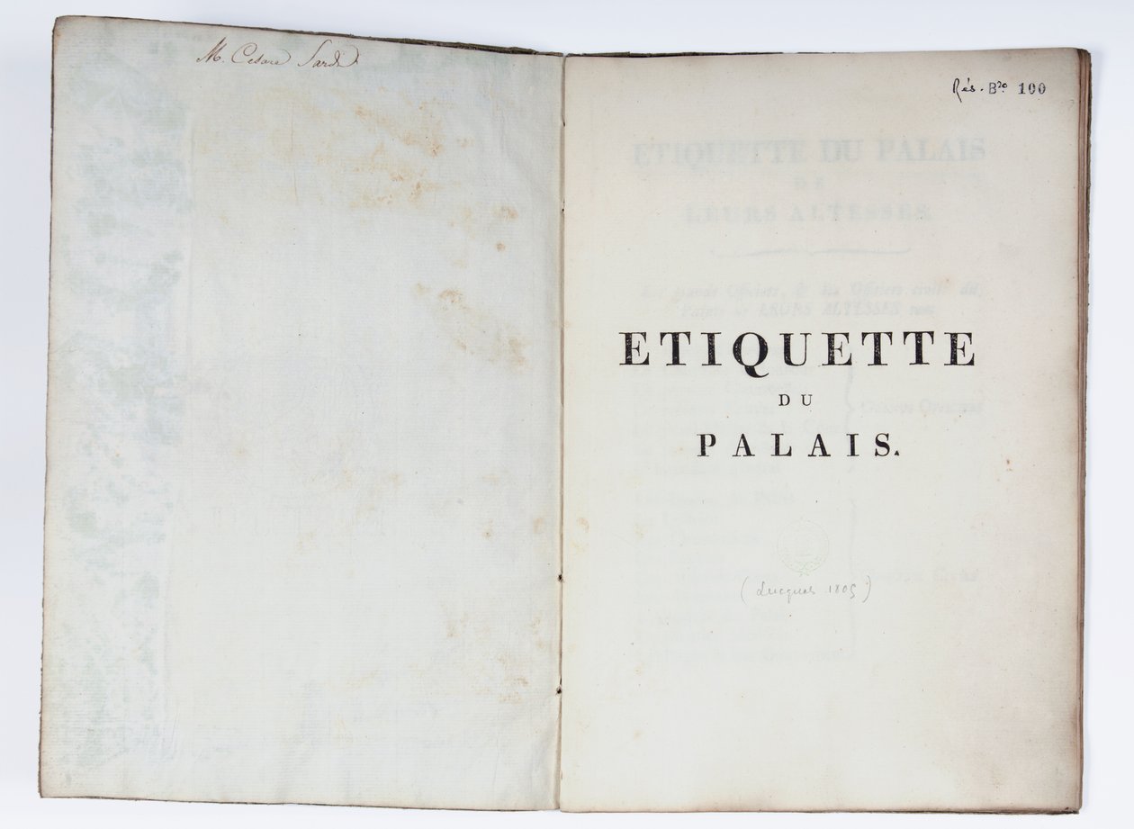 Page de titre de l