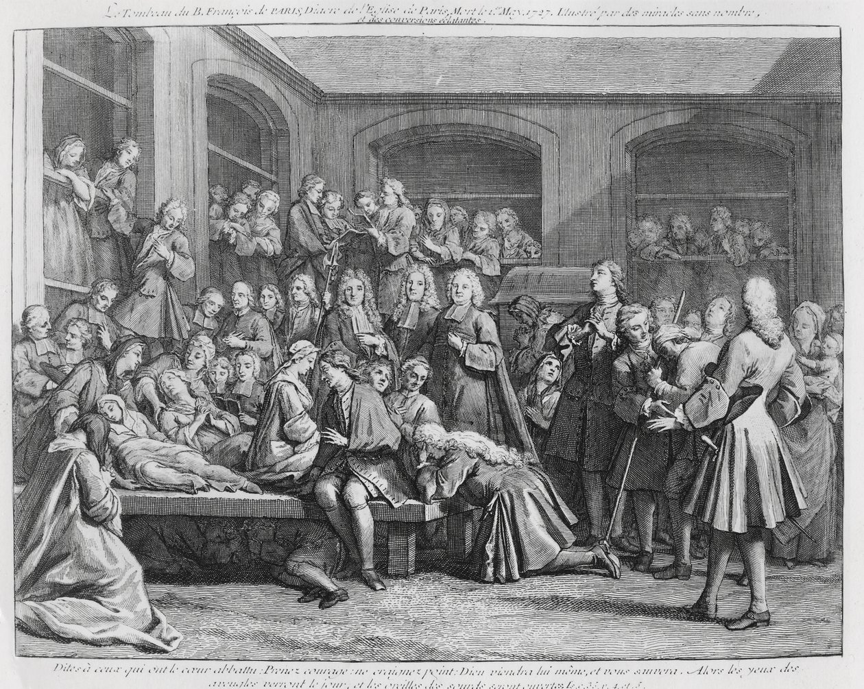 Tombe de François de Paris à Saint Médard - French School