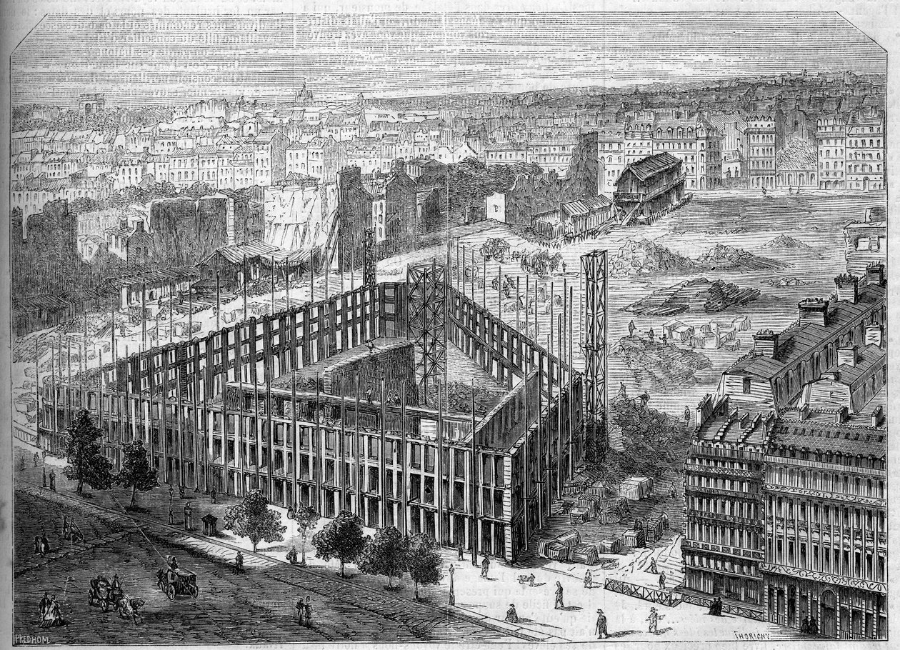 Transformations de Paris sous le Second Empire, Paris Haussmann : construction de l