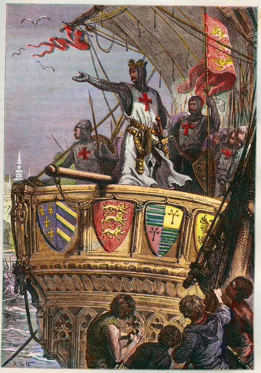 Très Sainte Terre, je te confie aux soins du Tout-Puissant - Troisième Croisade : Richard I Cœur de Lion (1157-1199) en croisade pour la Terre Sainte - French School