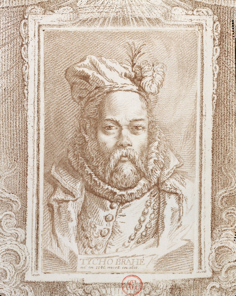 Tycho Brahe (1546-1601), illustration de l