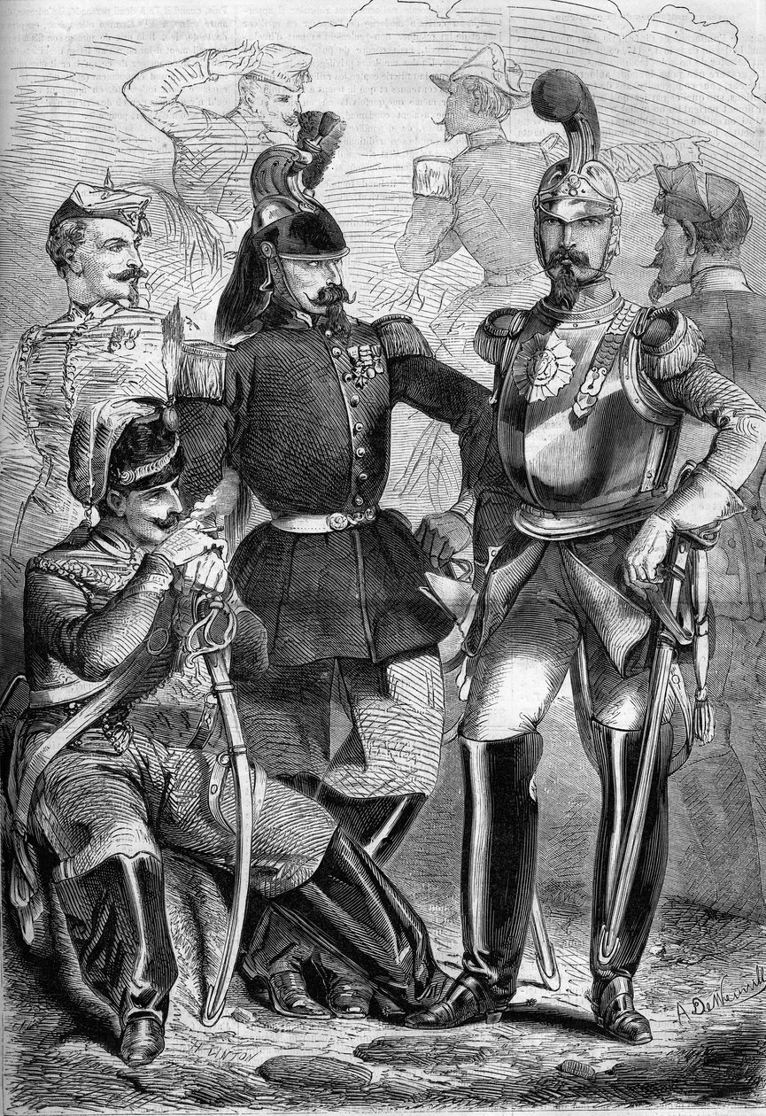 Uniformes de la cavalerie française - French School