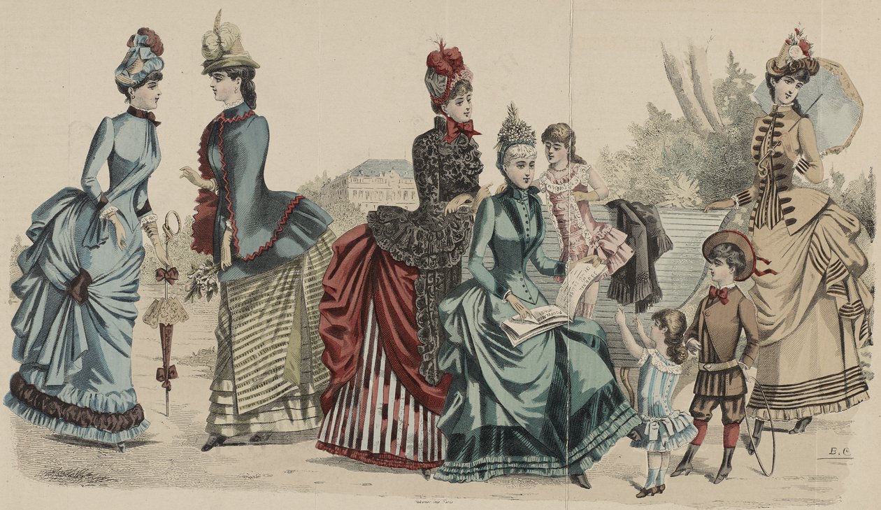 Sans titre, 1885 - French School