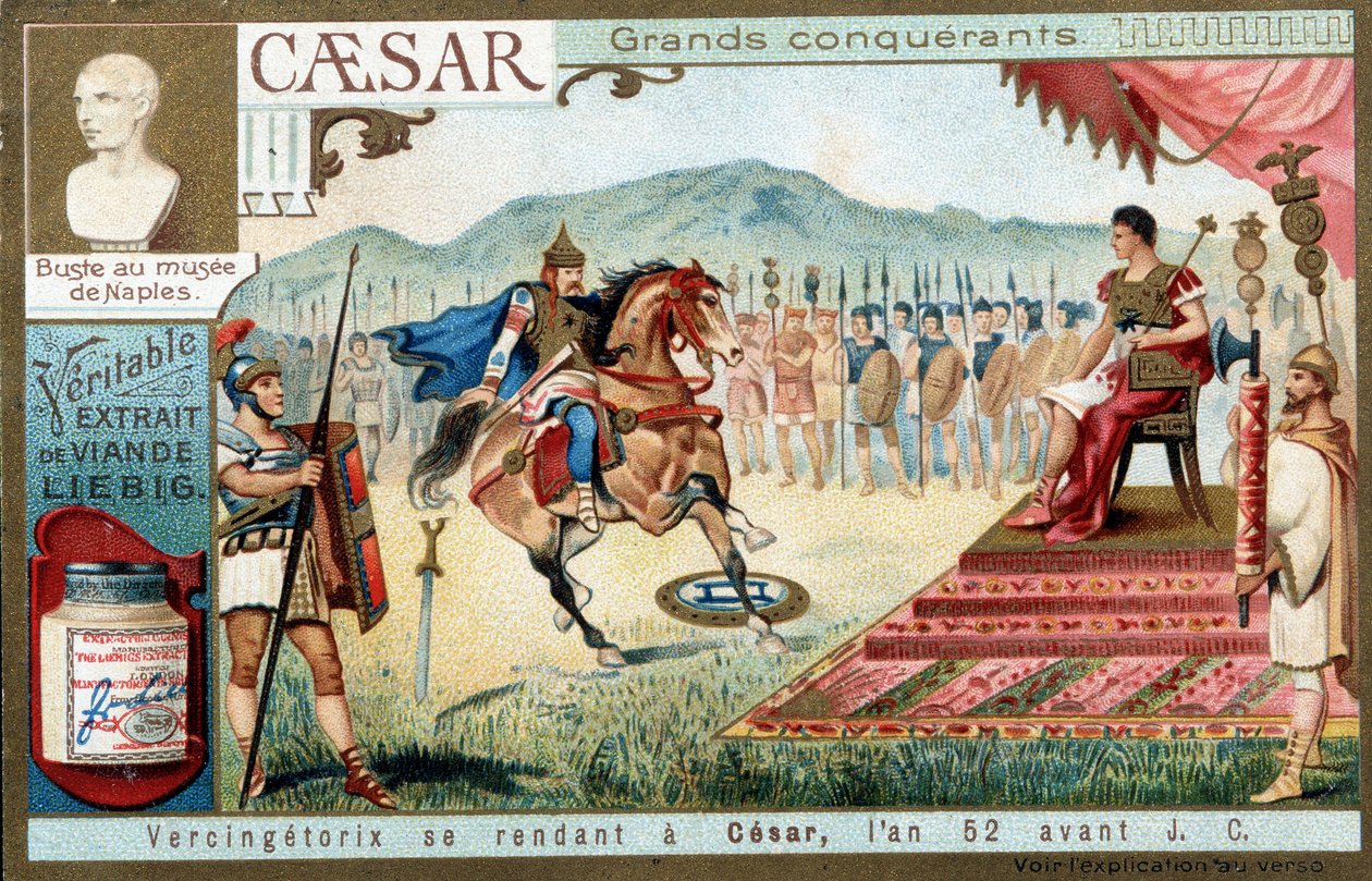 Vercingétorix se rendant à César, en l