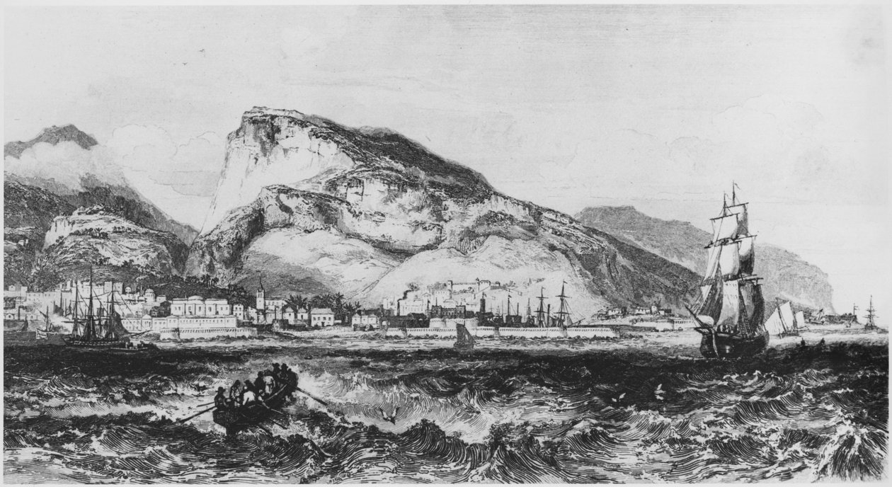 Vue de Port Louis, Maurice, illustration de Iles de l