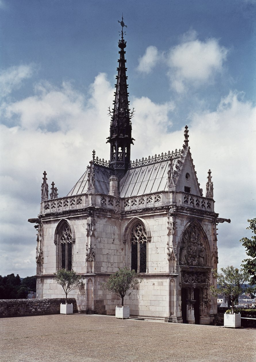 Vue de la Chapelle Saint-Hubert du Château d
