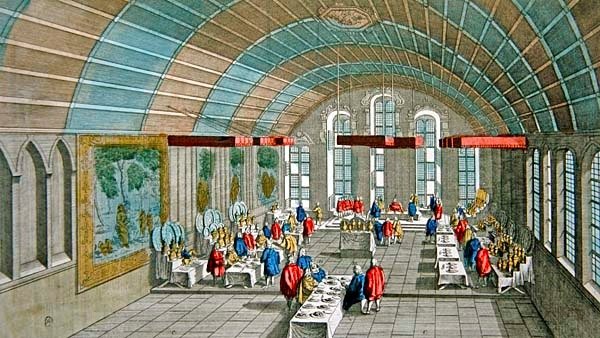 Vue du Dîner donné à l