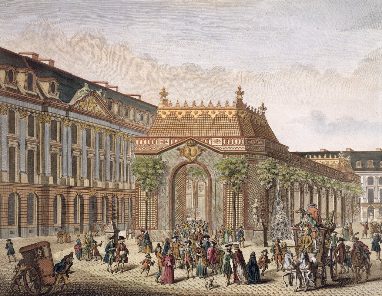 Vue de la Place de Louis le Grand, avec l
