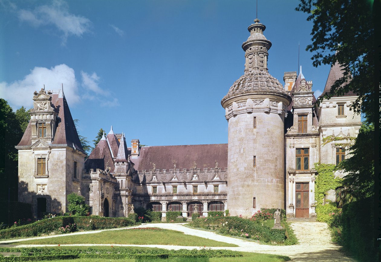 Vue de la cour et de la tour, 1536-48 - French School