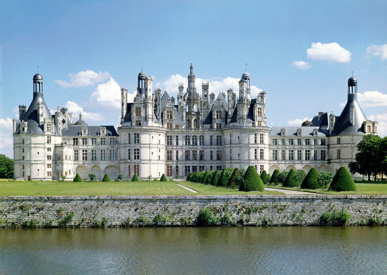 Vue de la façade nord-ouest, 1519-46 - French School
