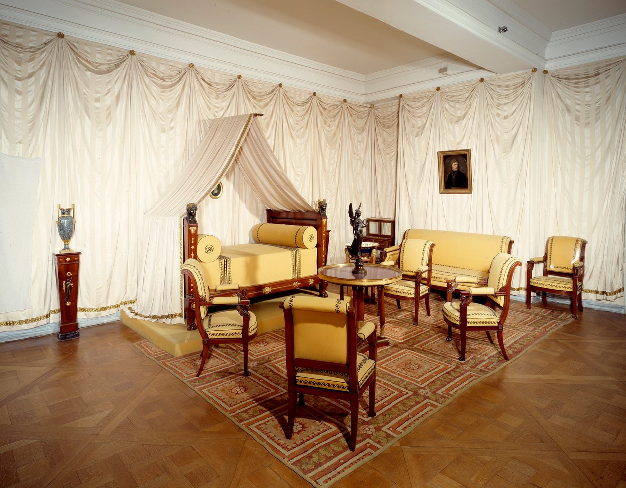 Vue de la chambre de l