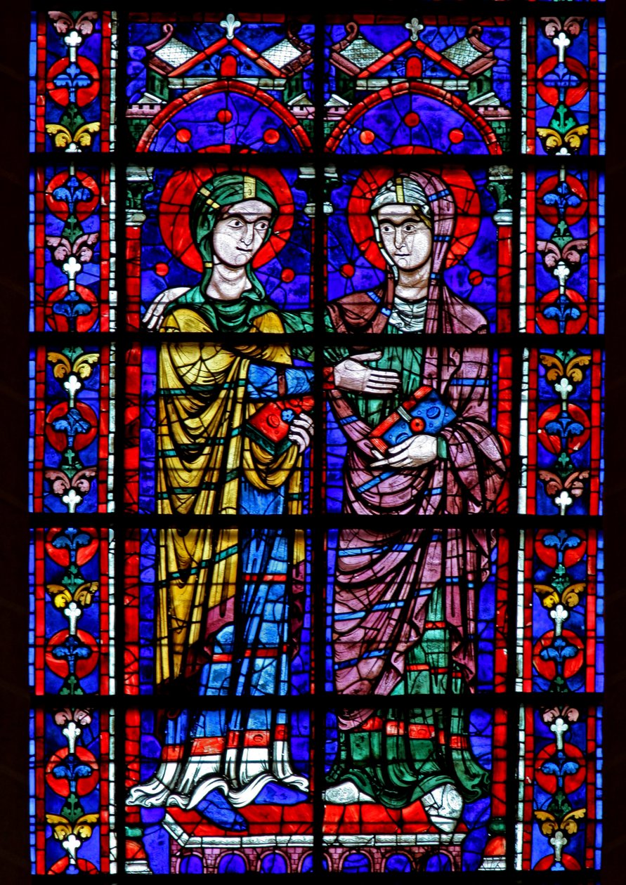 Vierge Marie - Visitation - French School