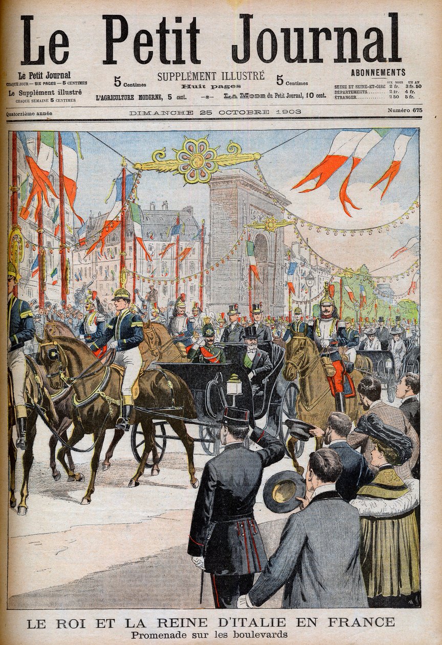 Visite du roi et de la reine d
