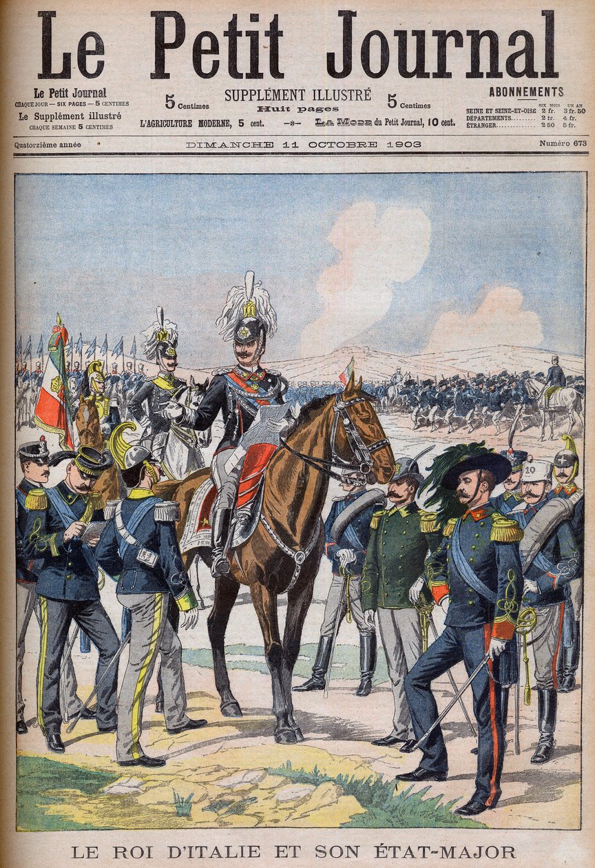 Vittorio Emanuele III di Savoia - Le roi Victor Emmanuel III d