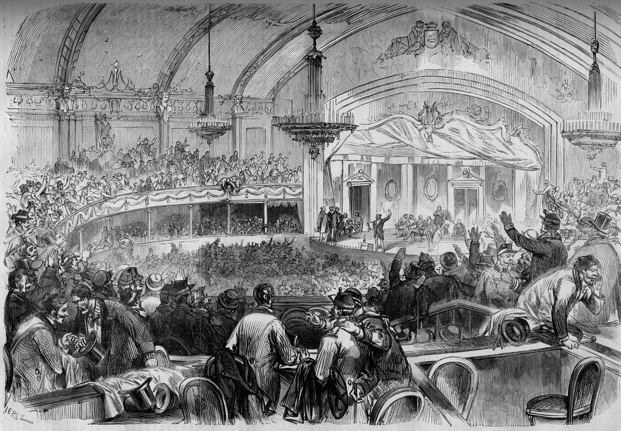 Guerre de 1870 - élection législative pendant l