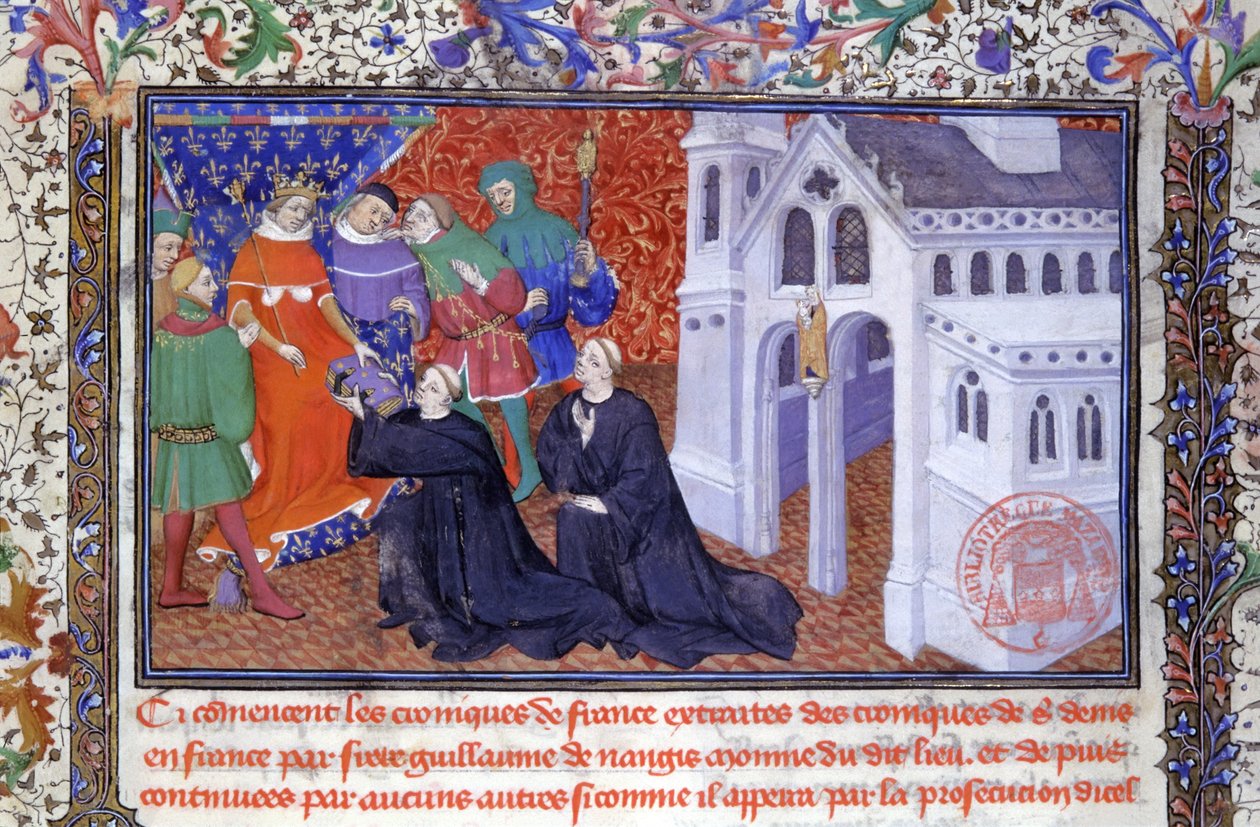 William de Nangis - French School