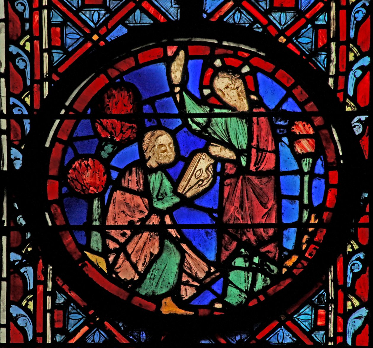 Dieu donne le livre à Jérémie - French School