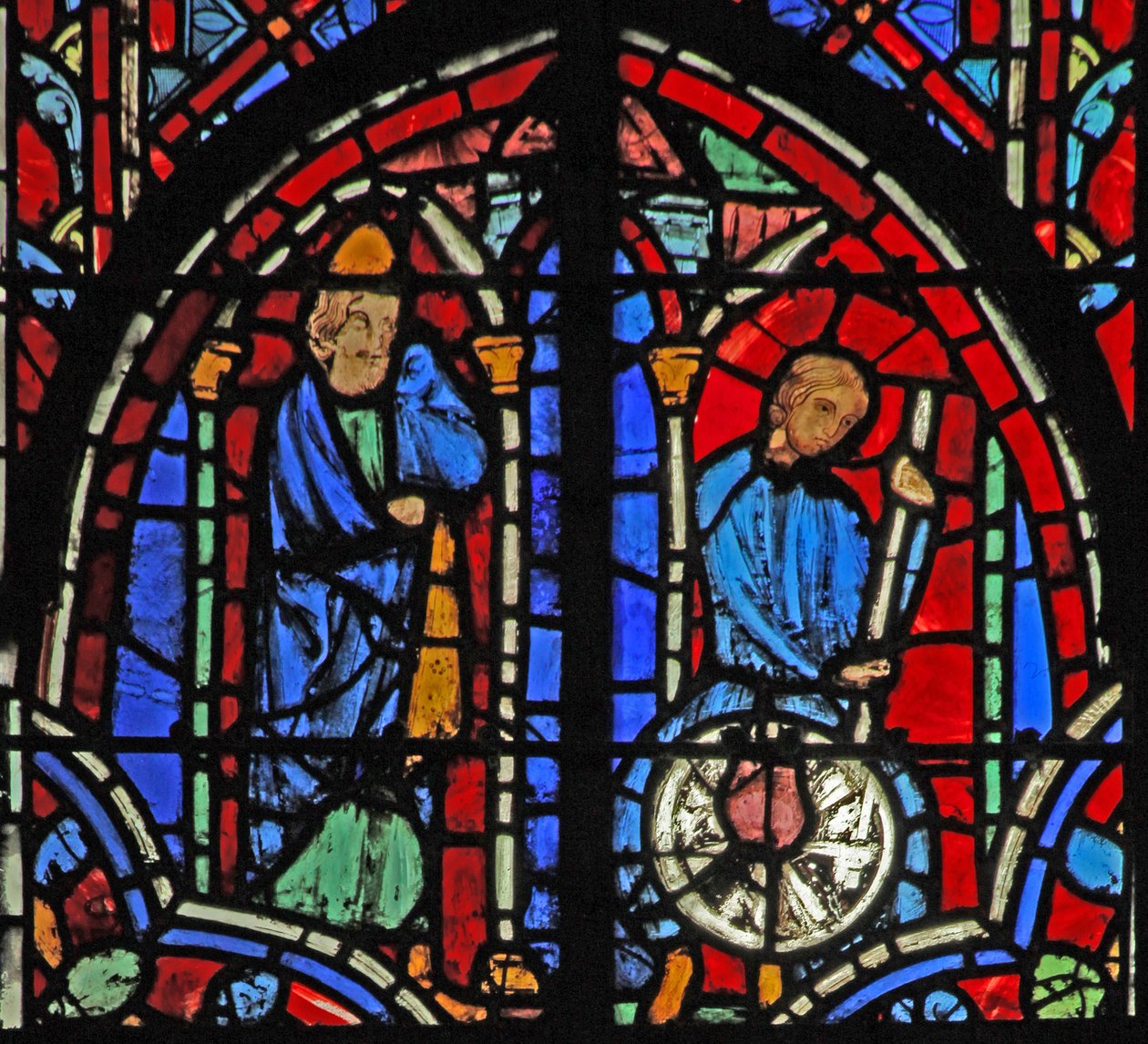 Fenêtre w11 Jérémie avec le potier Jer XVIII 2-6