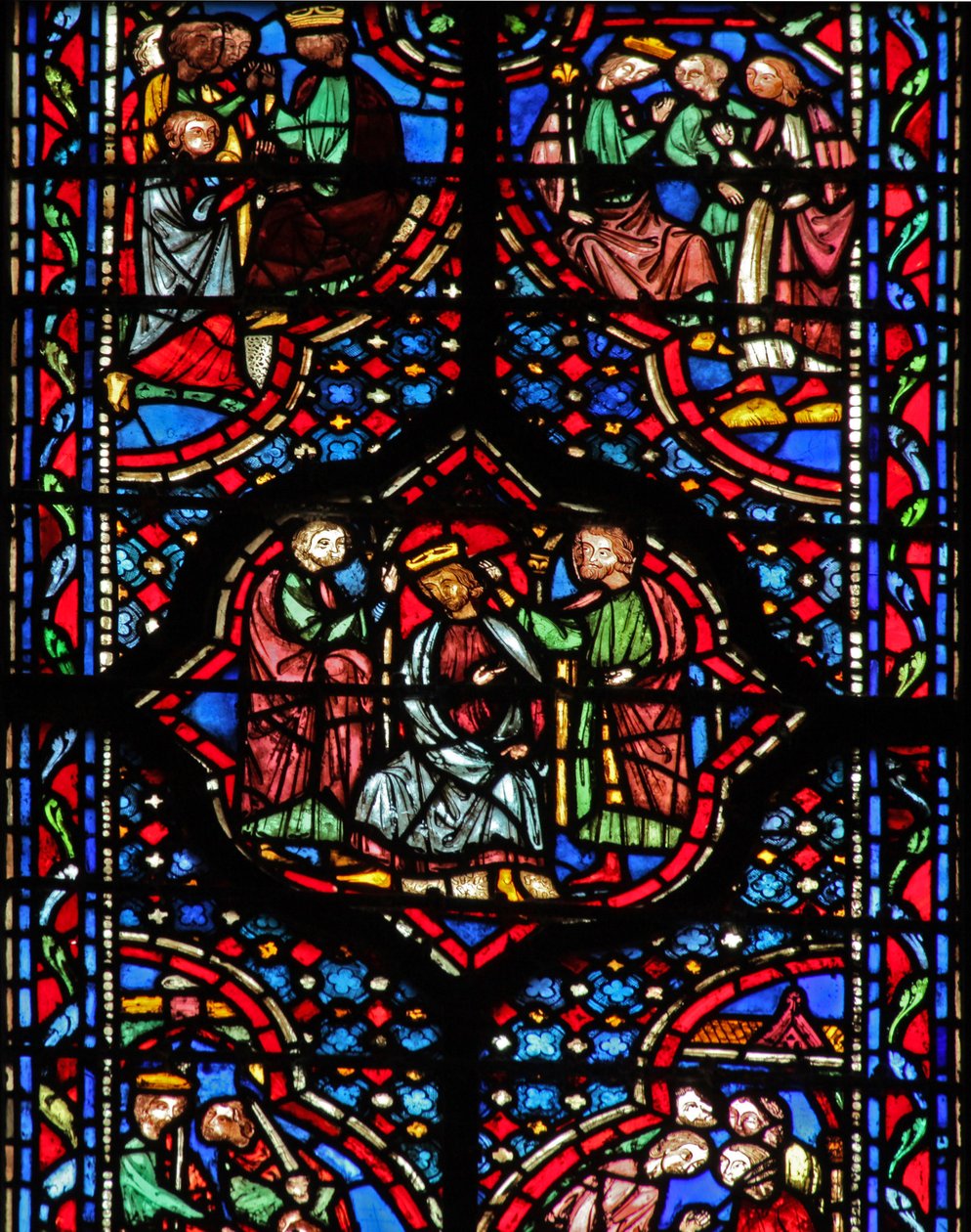 Couronnement de David à Hébron II Sam V 1-3 - French School