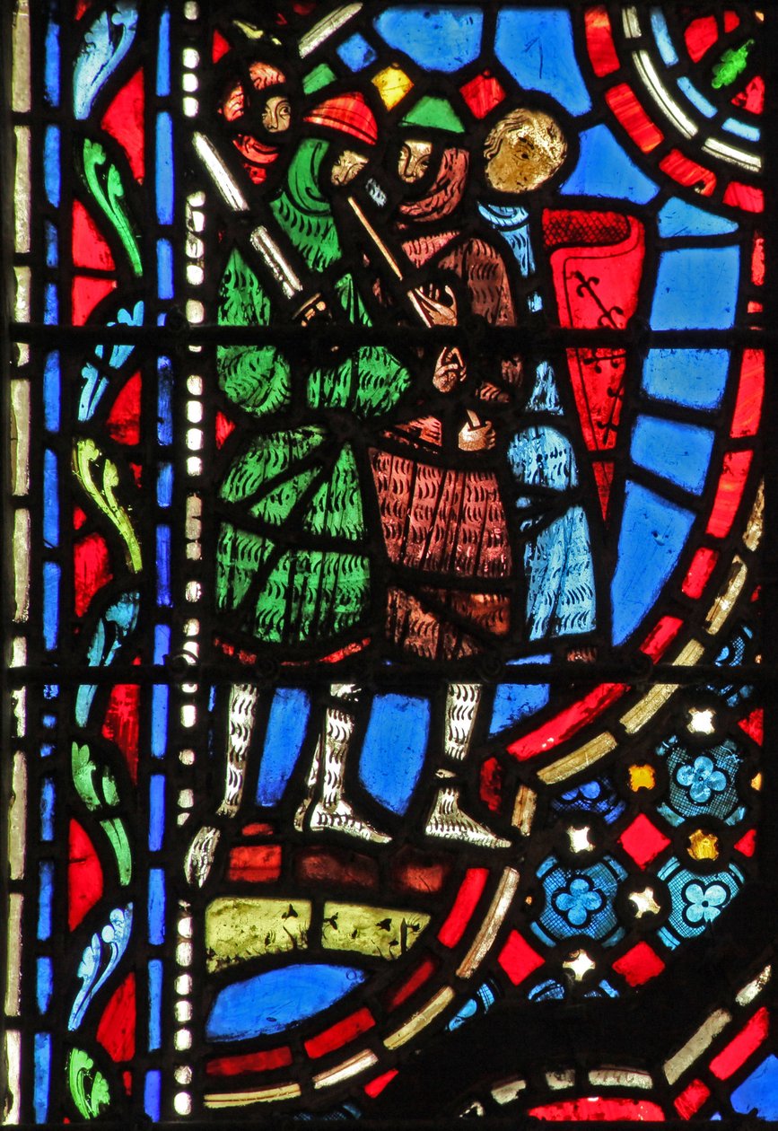 Les Philistins battent les Juifs I Sam IV 10 - French School