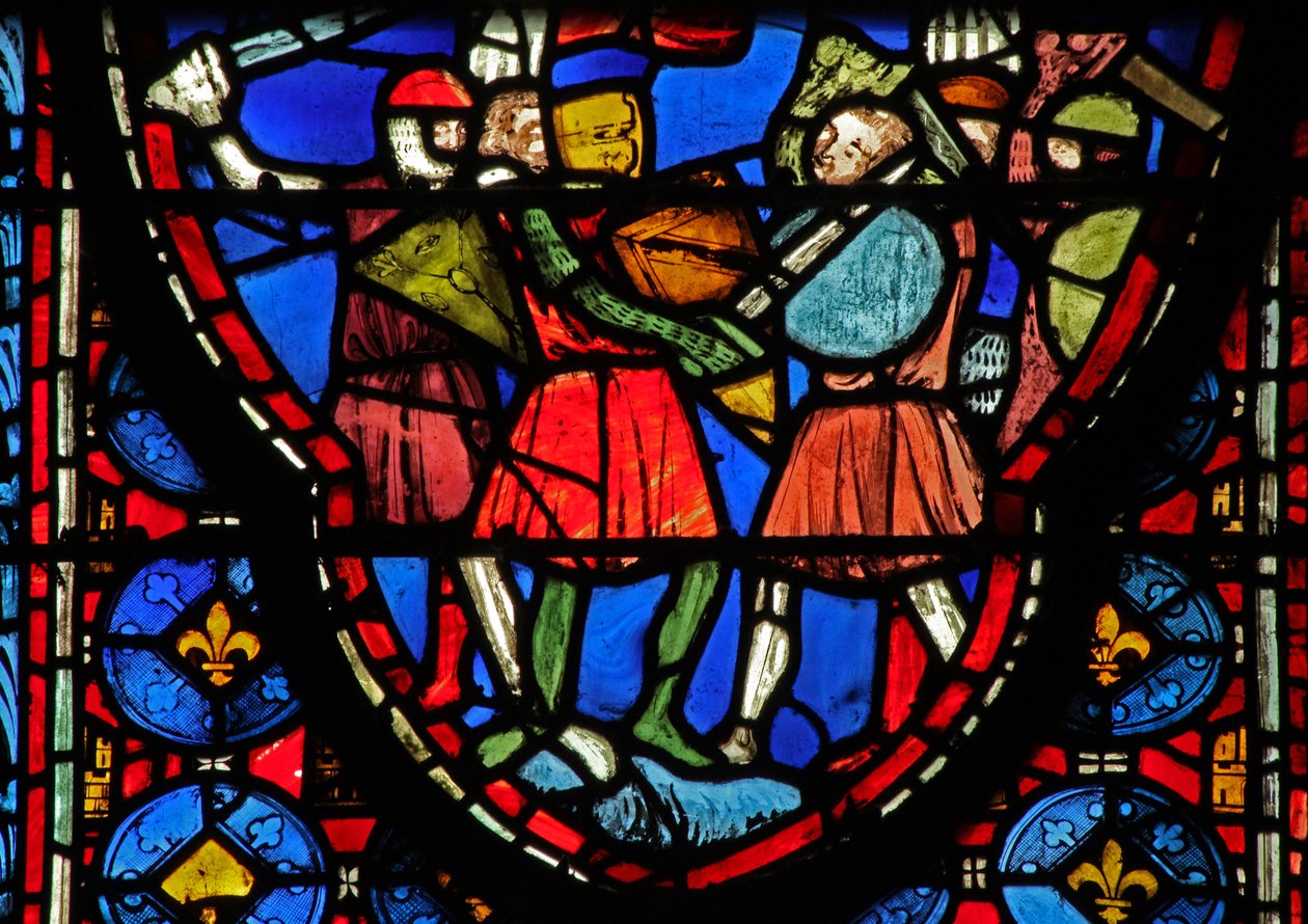 Saintes Reliques : Héraclius combat le fils de Crésus - French School