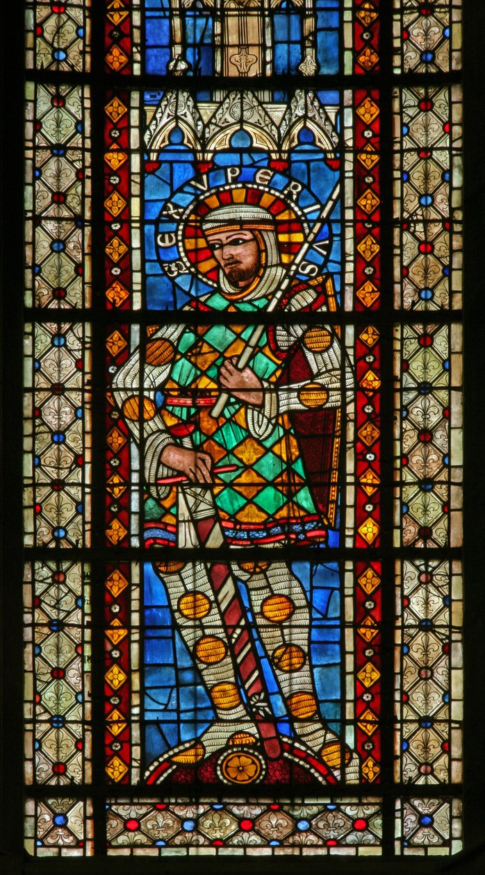 Fenêtre w203 représentant Saint Exupéry - French School