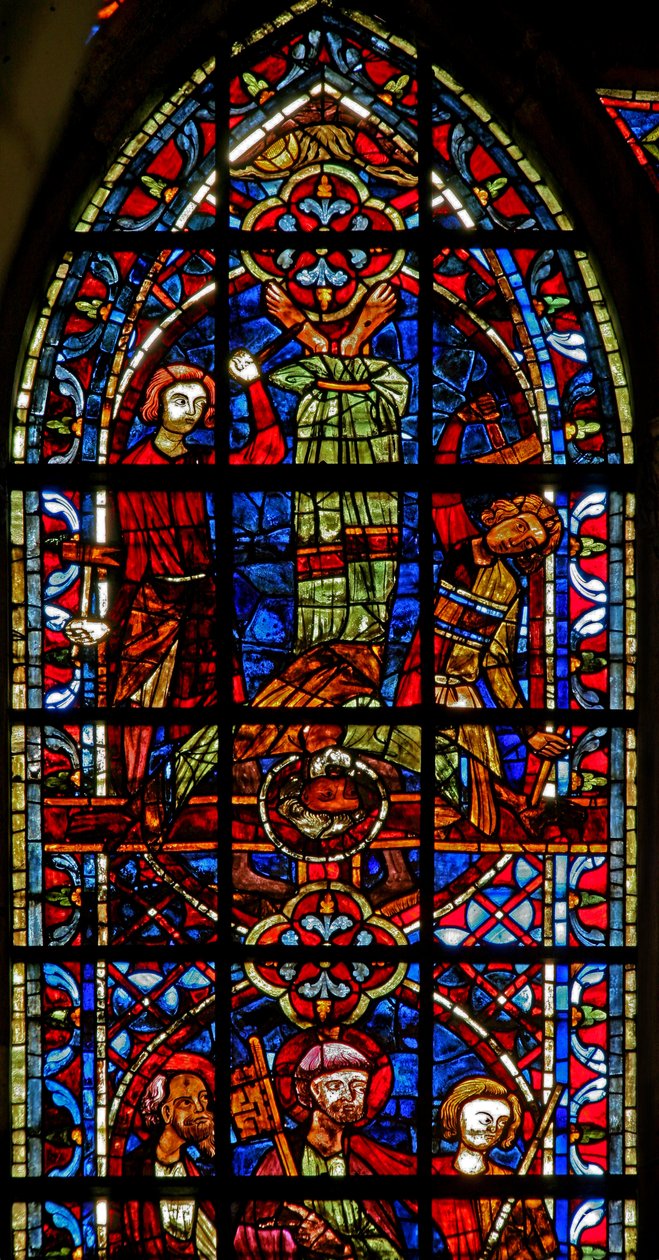 Crucifixion de Saint Pierre - French School
