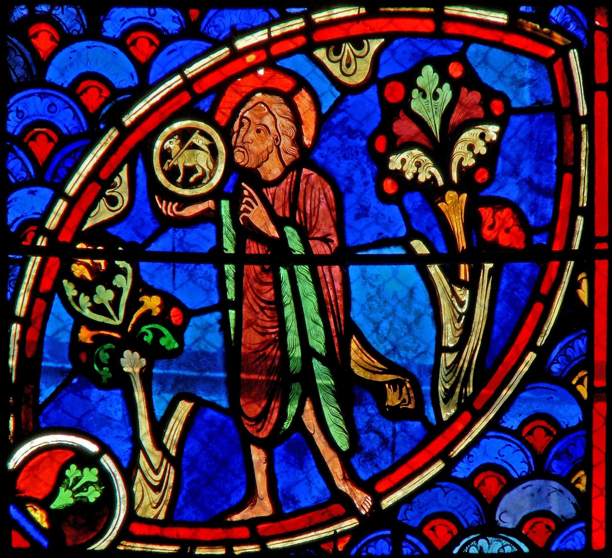Saint Jean-Baptiste : Ecce Agnus Dei - French School