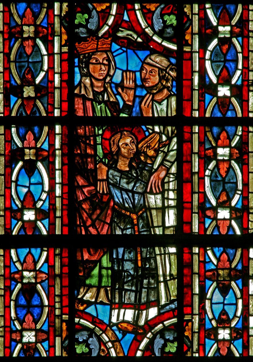 Scène de la vie de Sainte Hélène : le miracle du vase qui s