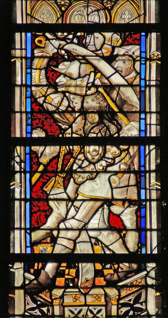 Chevaliers tuant Saint Thomas Becket - French School