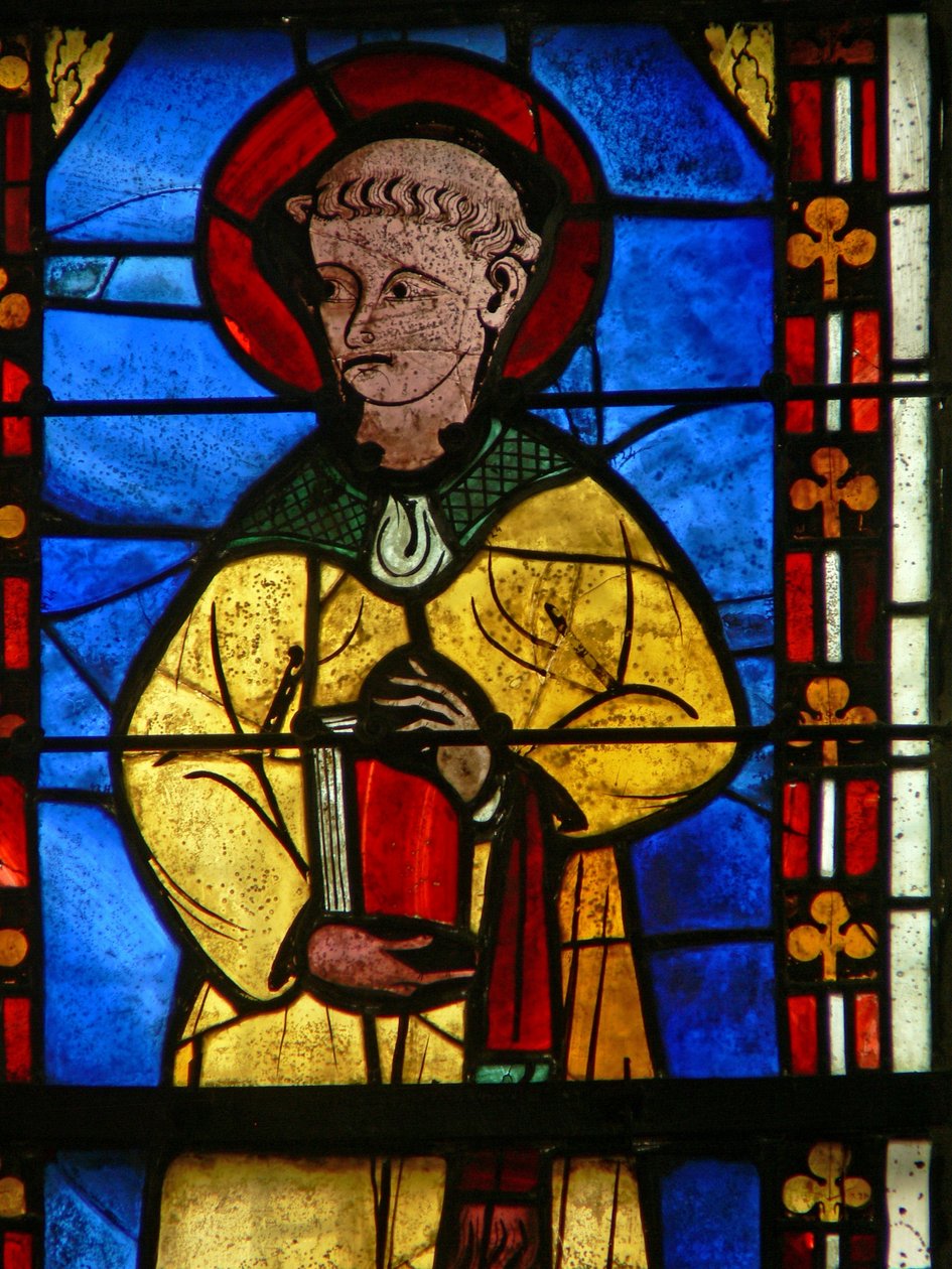 Fenêtre w21 représentant Saint Protais - French School