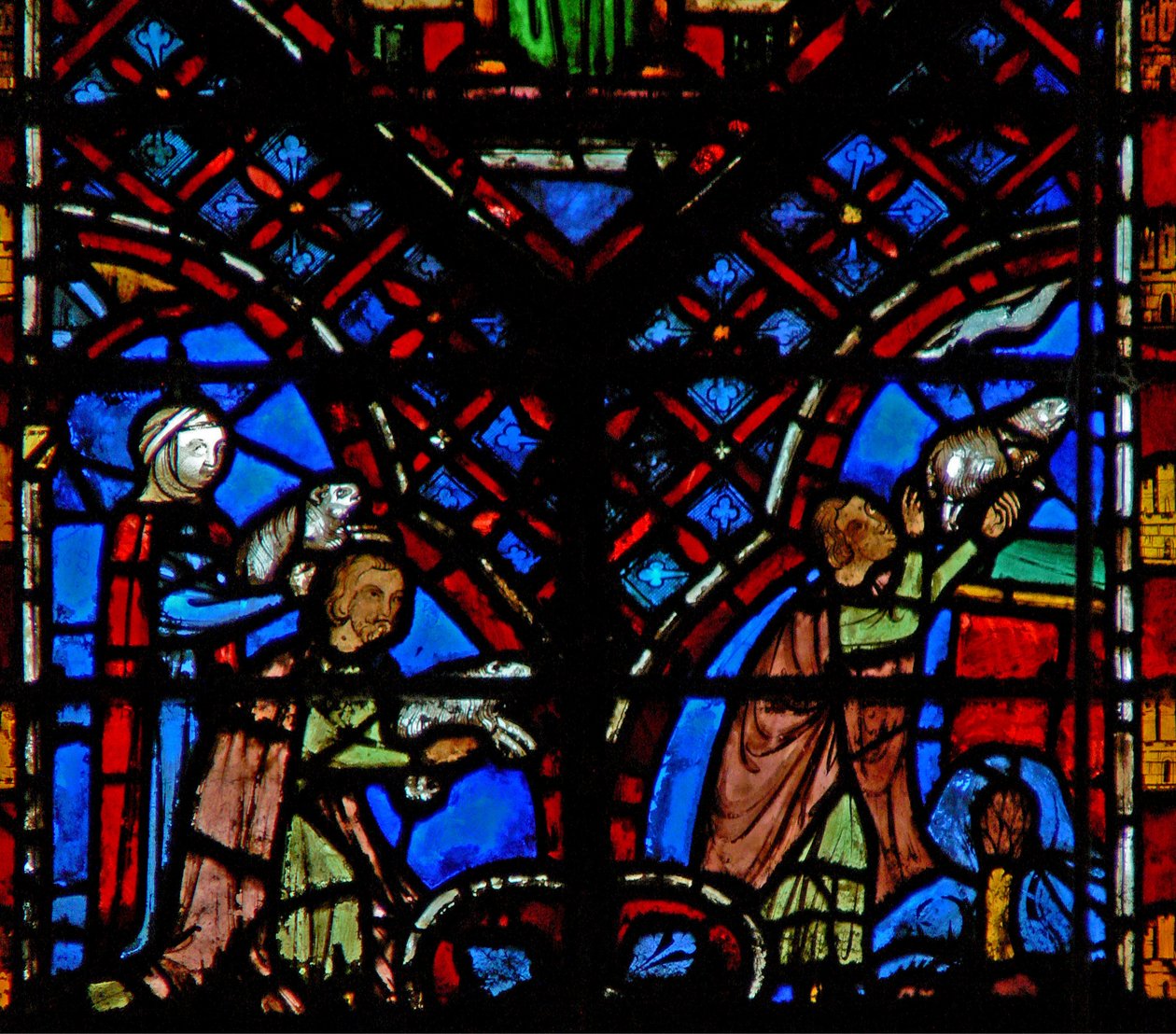 Offrandes de paix Lev III 1 et Lev VII 2 - French School