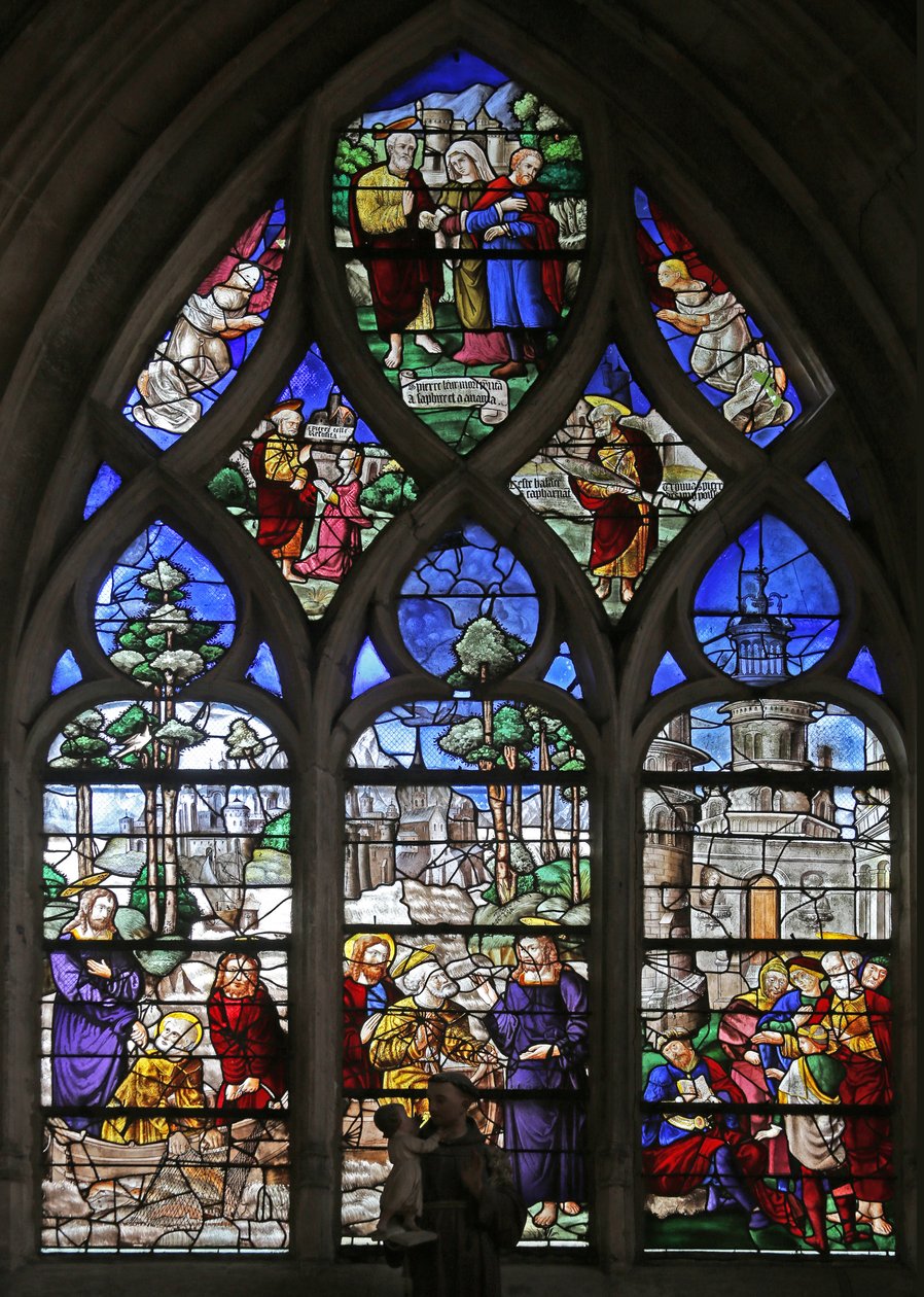 Fenêtre de Saint Pierre - French School