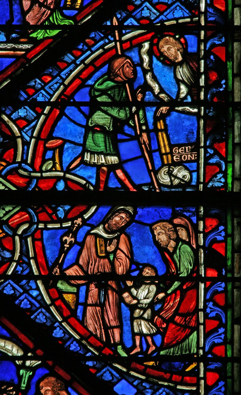 Présentation de Samuel à Éli ; Gédéon et la toison d