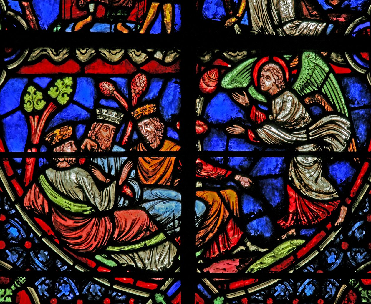 Les Mages avertis en rêve (moderne) - French School