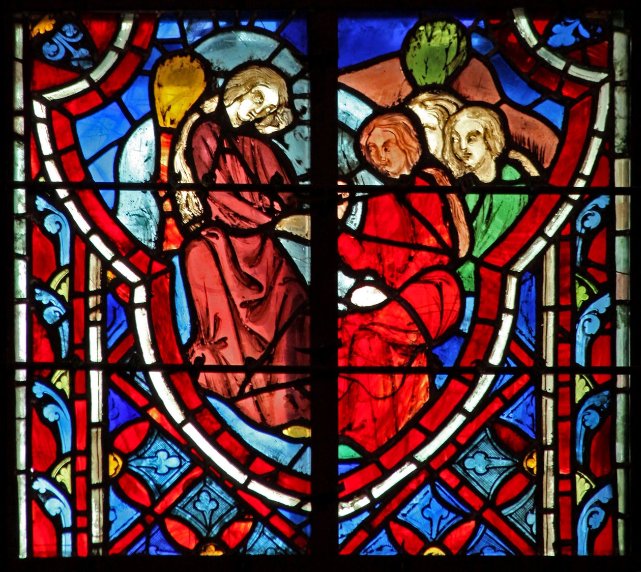La fille de Jephthé pleure sur la montagne. Juges XI 38 - French School