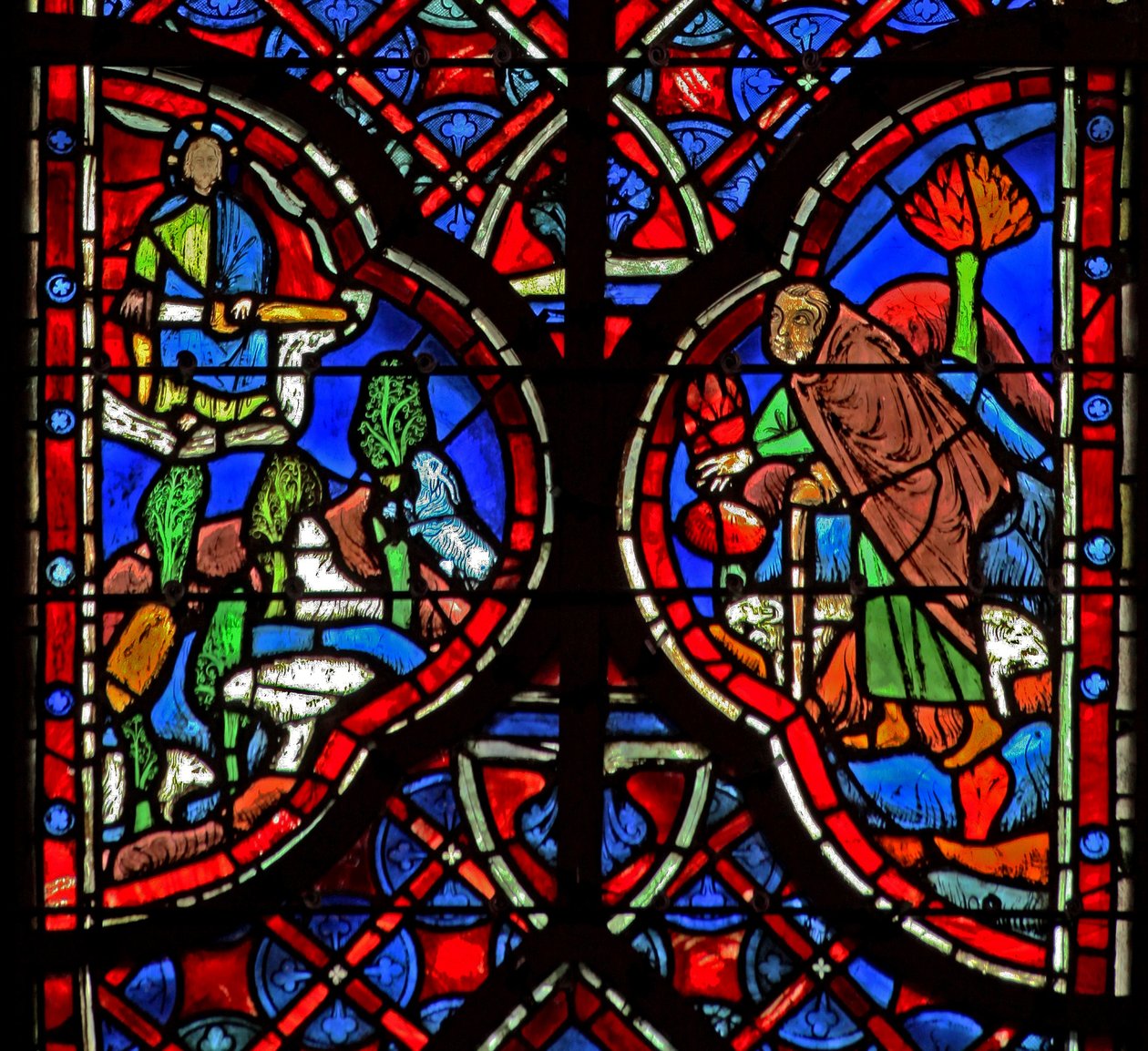 Dieu punit ceux qui pillent la vigne. Is III 14-15 - French School