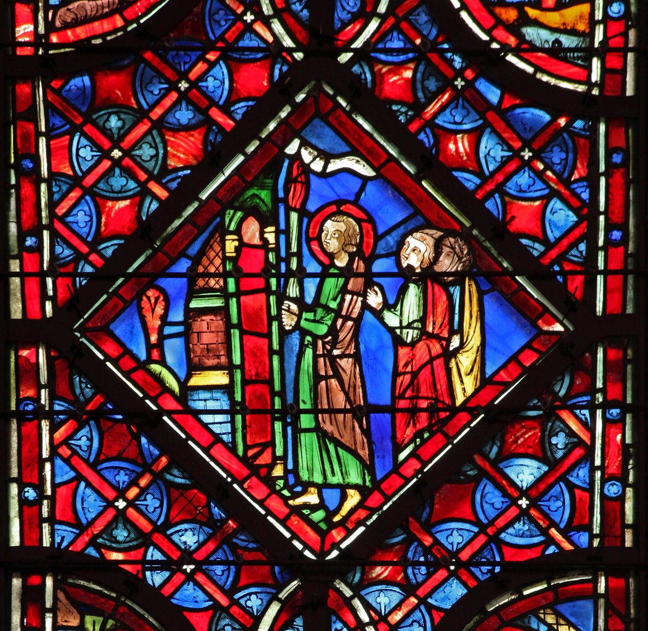 Isaïe porte une lumière au peuple. Is II 5 - French School