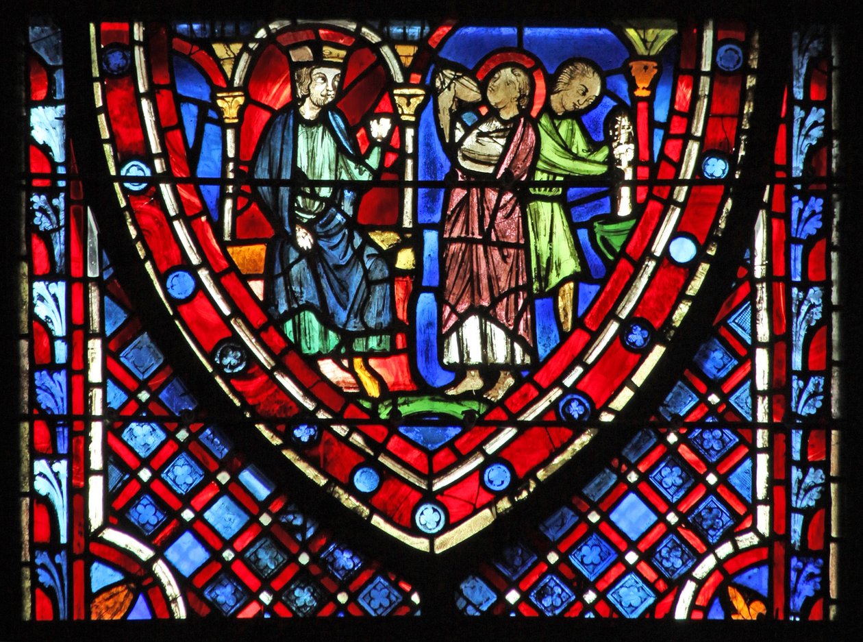 Saint Jean et la coupe empoisonnée - French School