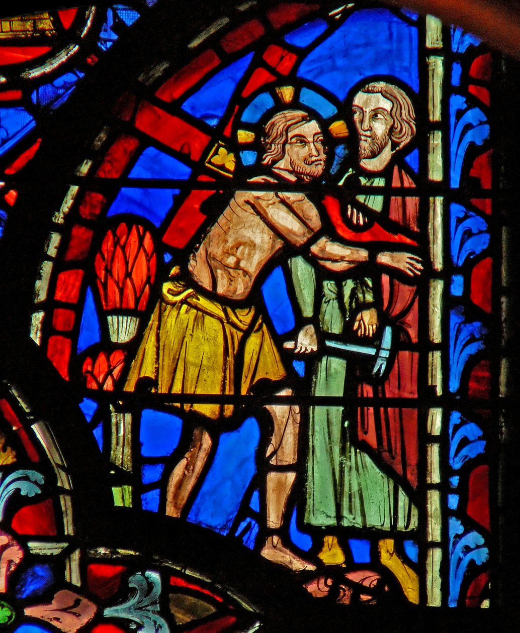 Jésus porte la croix : Via Crucis - French School