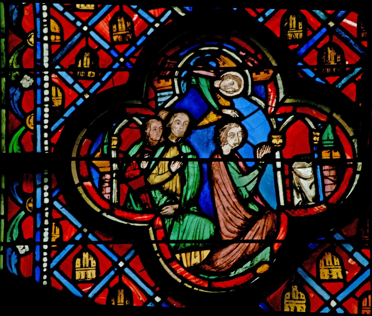 Daniel dans le palais du roi - French School
