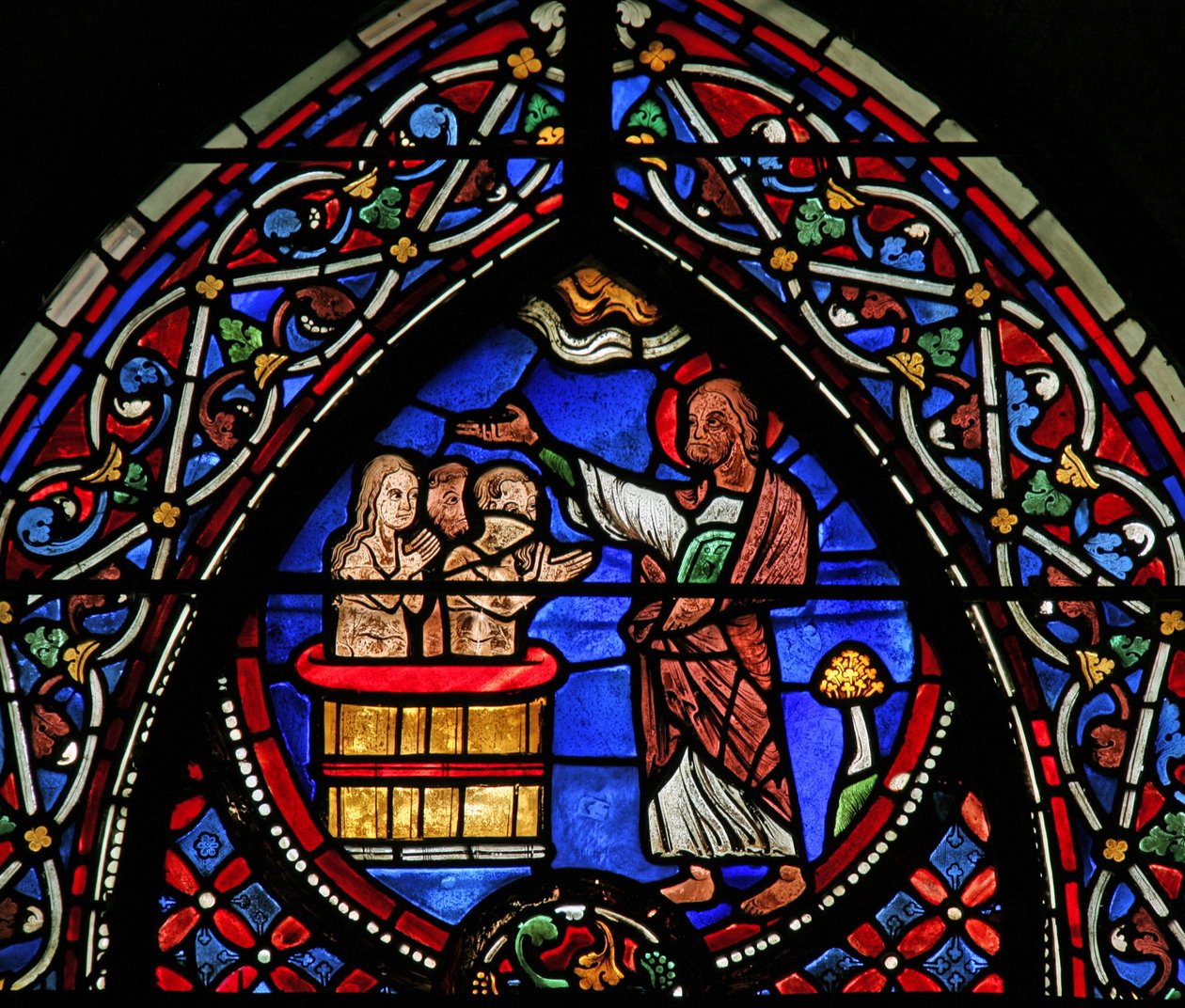 Saint André baptise le consul Égée et sa femme - French School