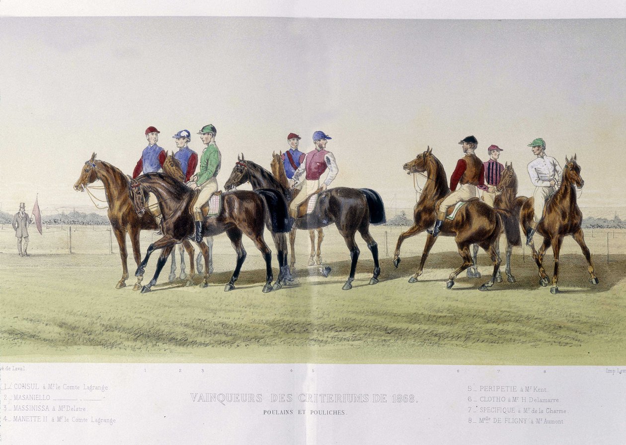 Vainqueurs des Critériums - dans « Le Centaure » - French School