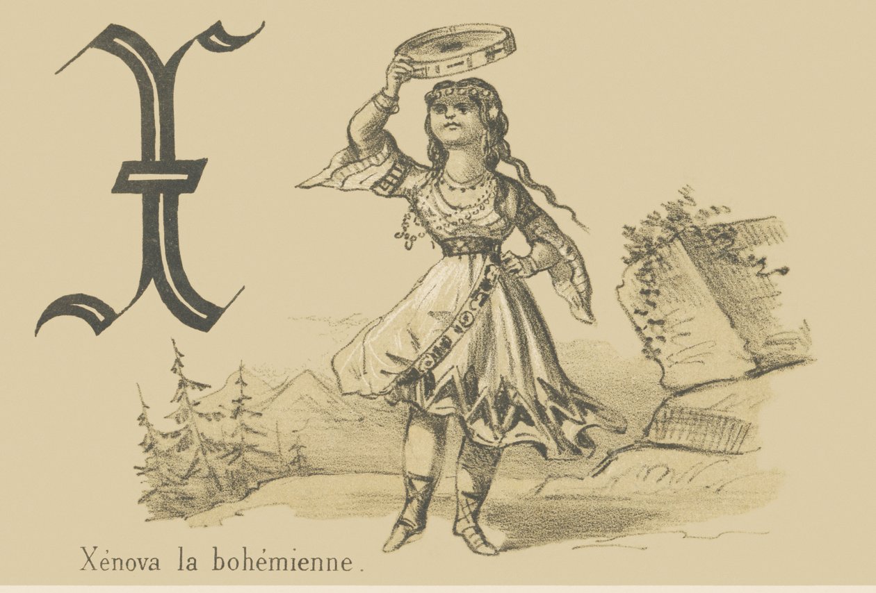 Xénova la Bohémienne - French School
