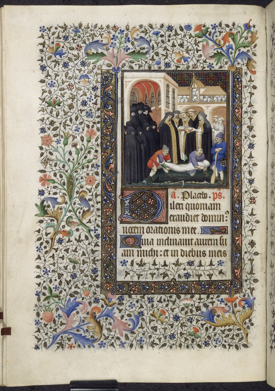 Enterrement des morts, c.1410-20 - French School